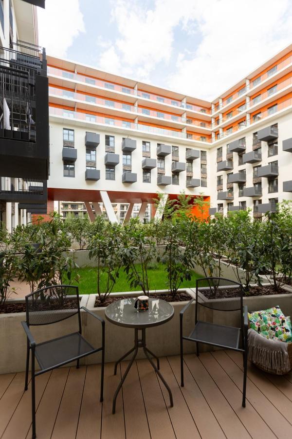 Luxurycity Apartment With Terrace Breslavia Esterno foto