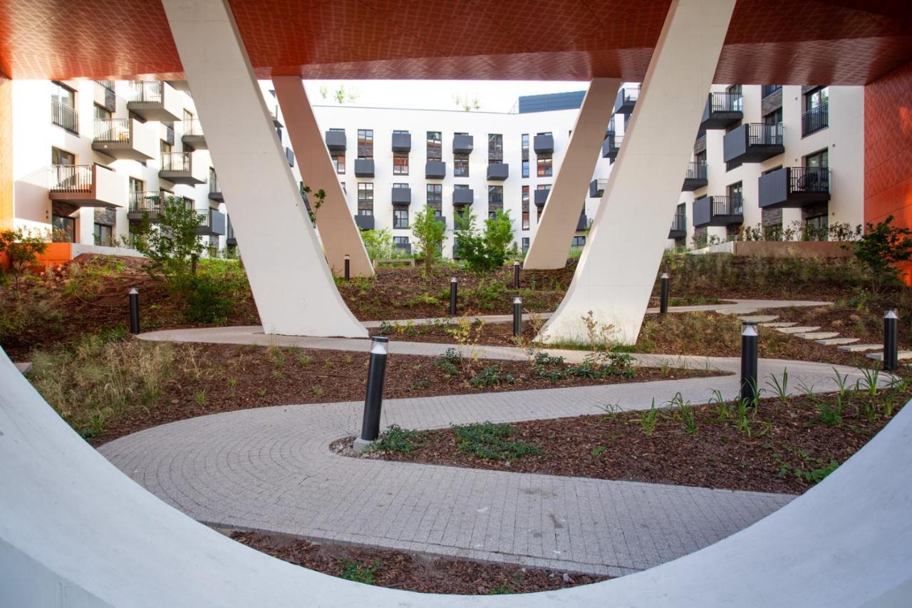 Luxurycity Apartment With Terrace Breslavia Esterno foto
